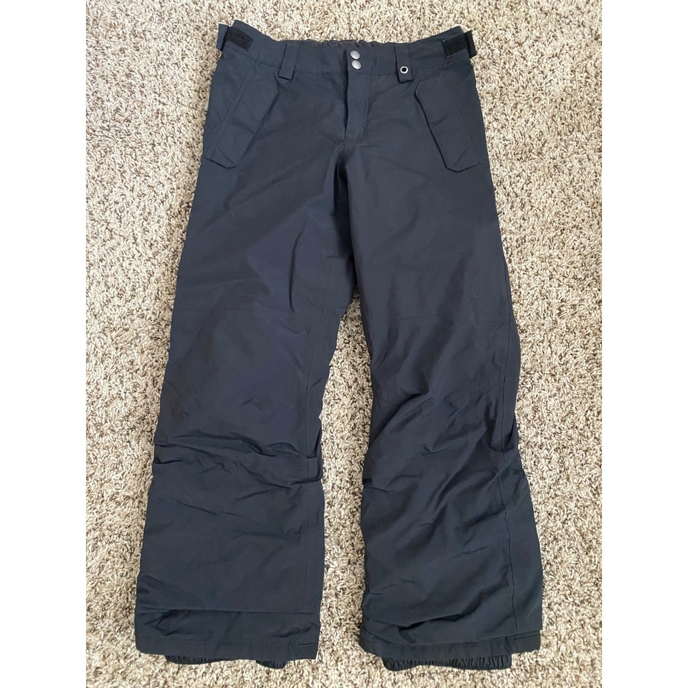 Burton Boys Parkway Snowboard Pants Black DryRide Room-To-Grow Size L 14/16